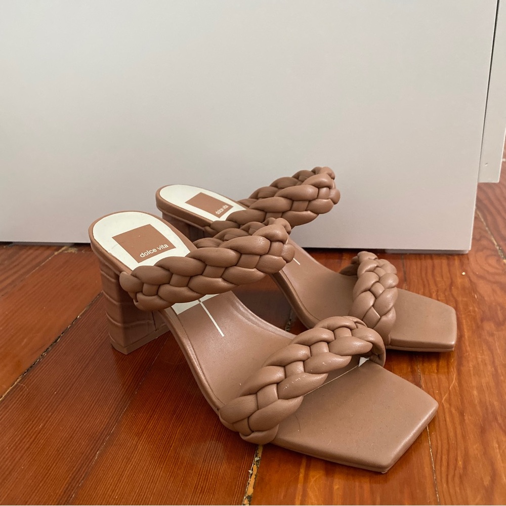 Dolce vita braided mules